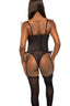 Kiss Me Cutie Bustier Set BLK
